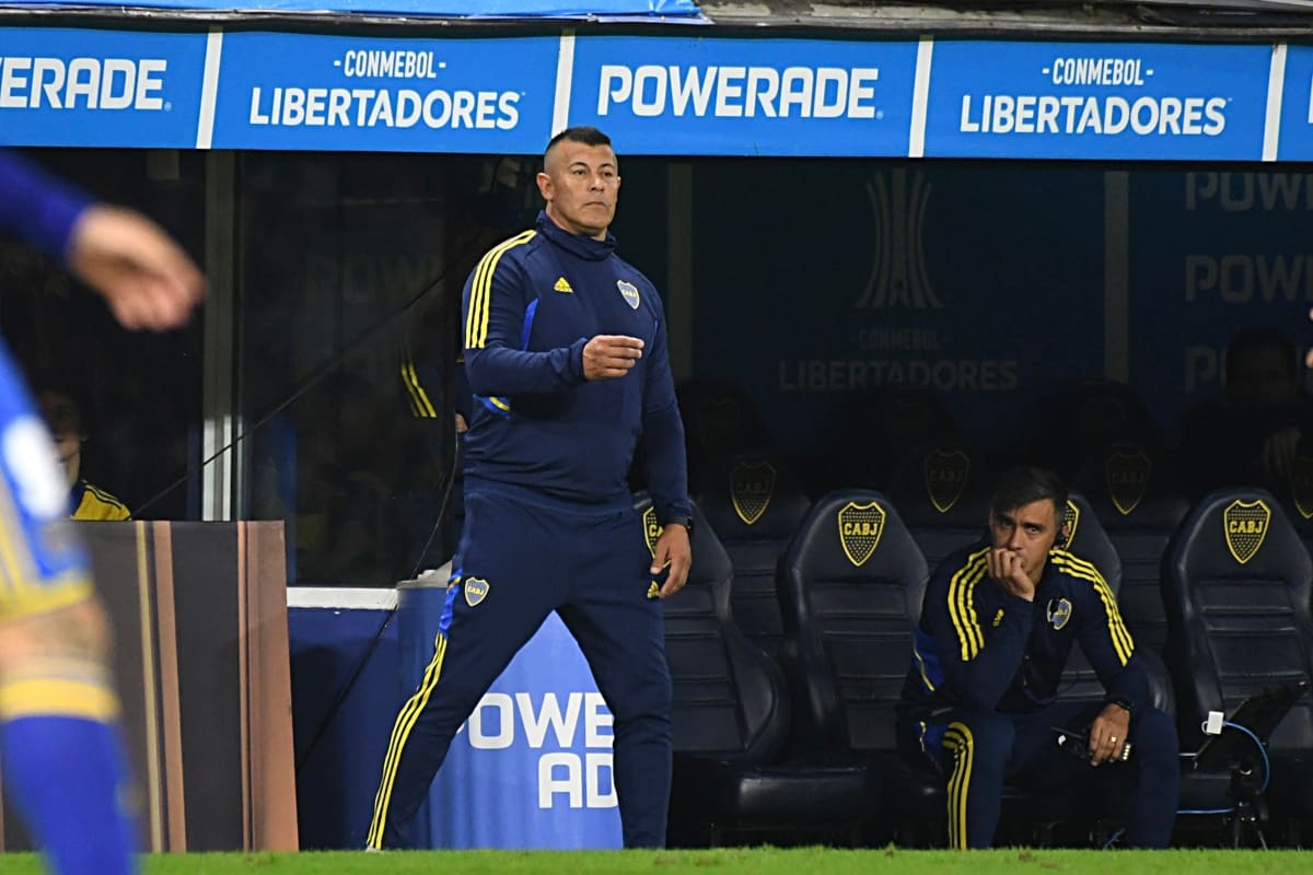 en su época en Boca Juniors. Foto: Agencia Aton.