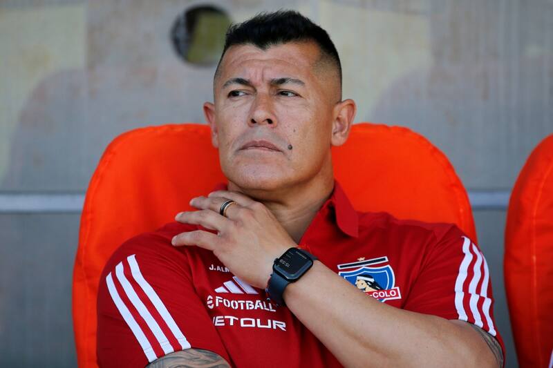 , entrenador de Colo Colo. Foto: Agencia Aton.