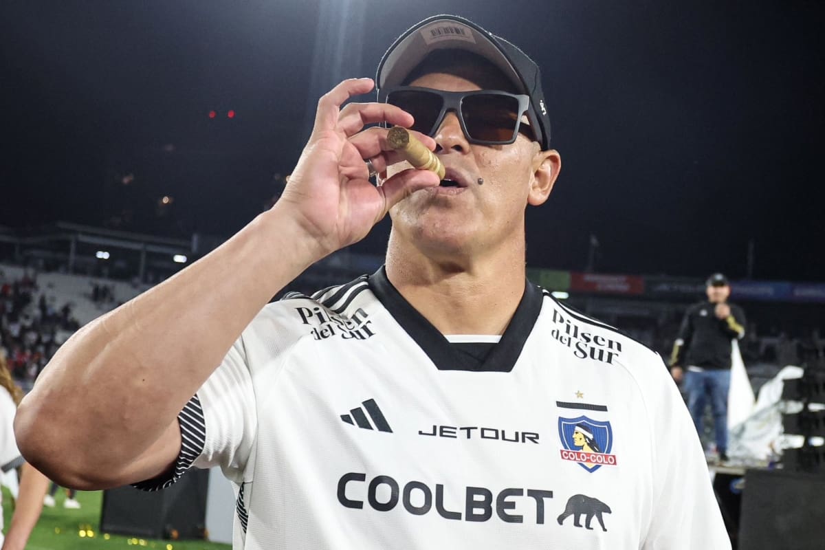 celebrando el título 34 de Colo Colo. Foto: ColoColo.