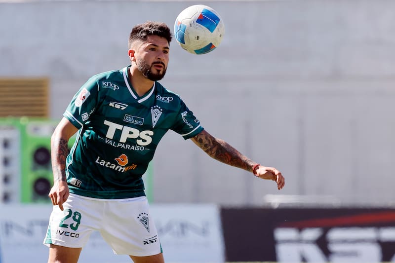 El volante en Santiago Wanderers. Foto: Agencia ATON.