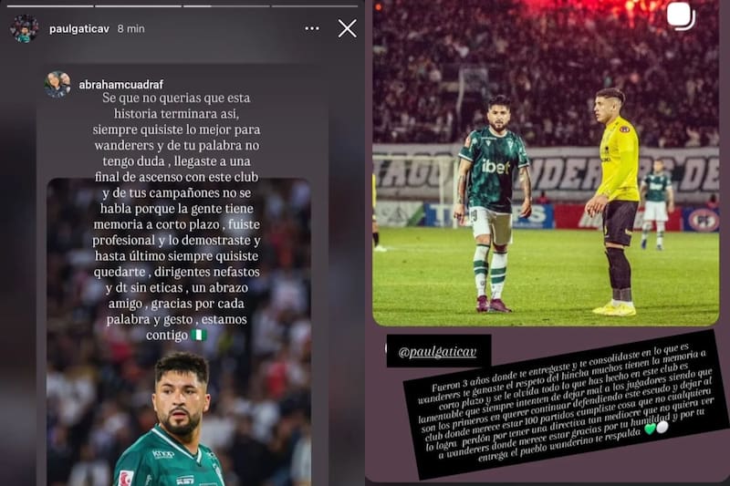 El futbolista ya comienza a despedirse de Santiago Wanderers.