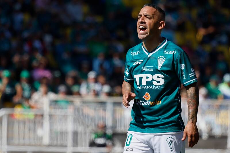Jorge Luna, jugador de Santiago Wanderers. Agencia Aton