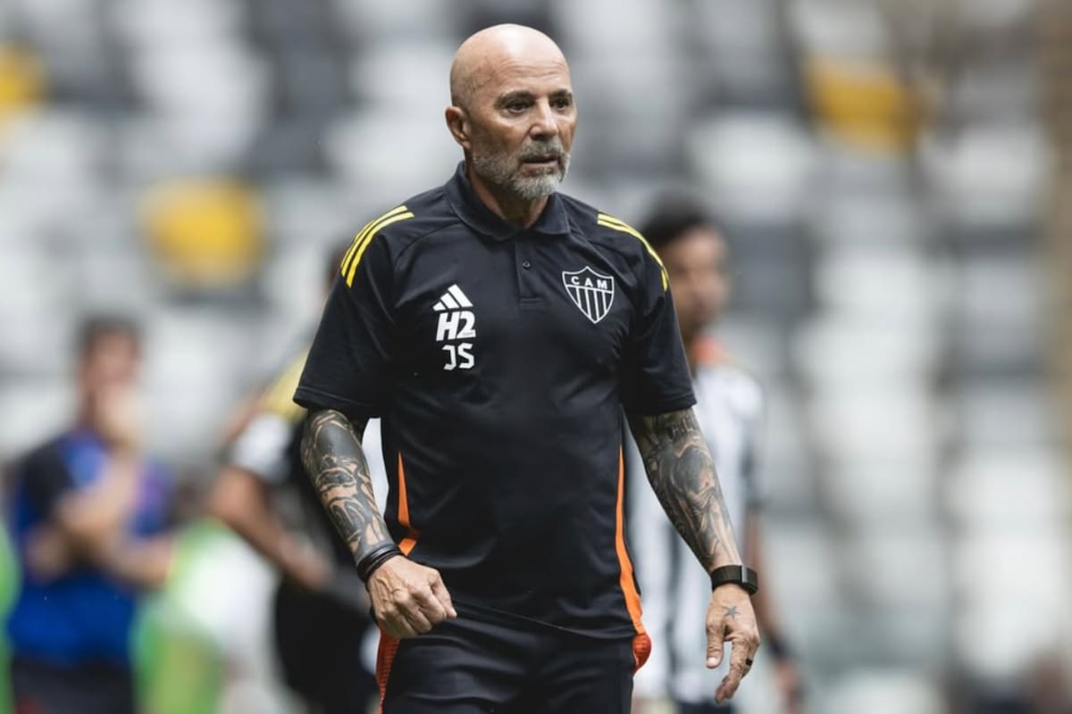El DT en su paso por Atlético Mineiro.