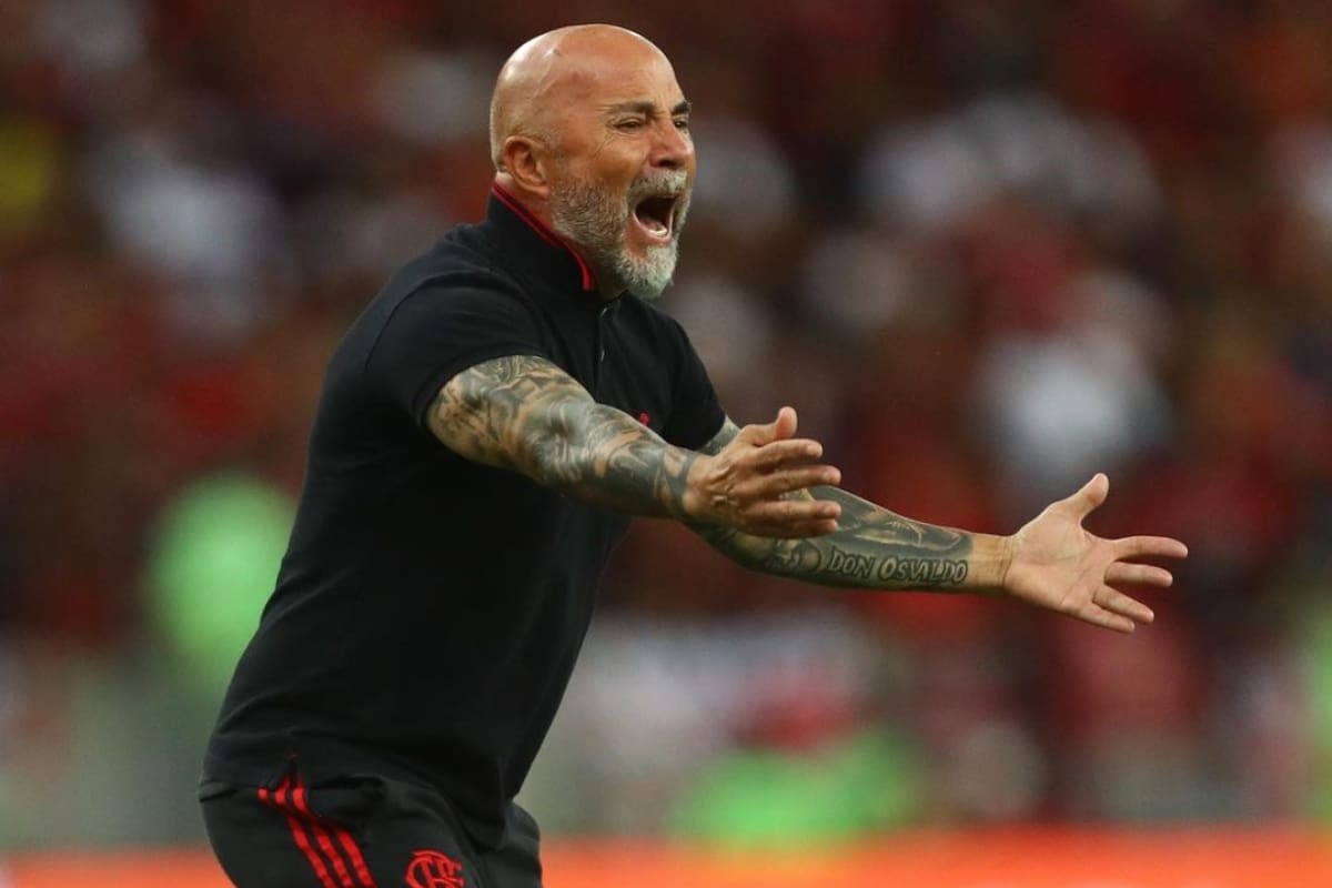 dirigiendo a Flamengo en la temporada 2023.