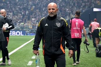 VIDEO | El gol de infarto que le dio la clasificación a Atlético Mineiro de Iván Román y Sampaoli