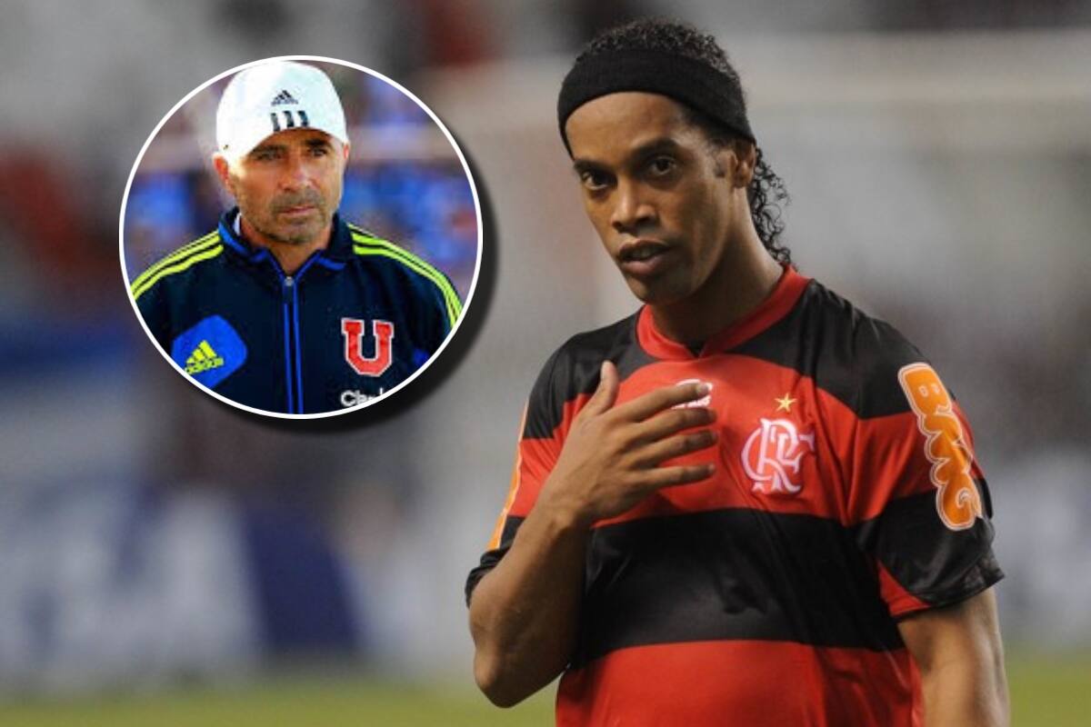 recordó charla con Ronaldinho tras partido de la U vs Flamengo en 2011.