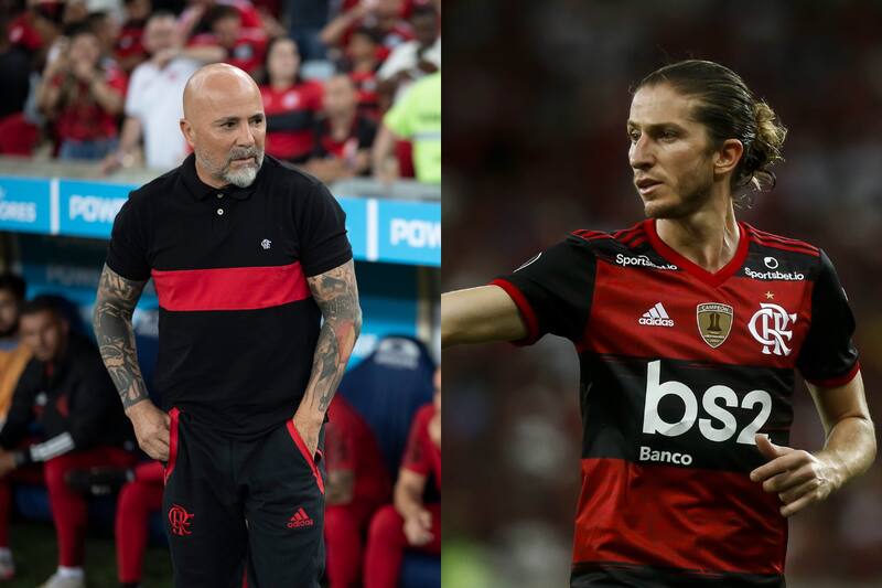 Jorge Sampaoli encuentra resistencia y división en el plantel de Flamengo.
