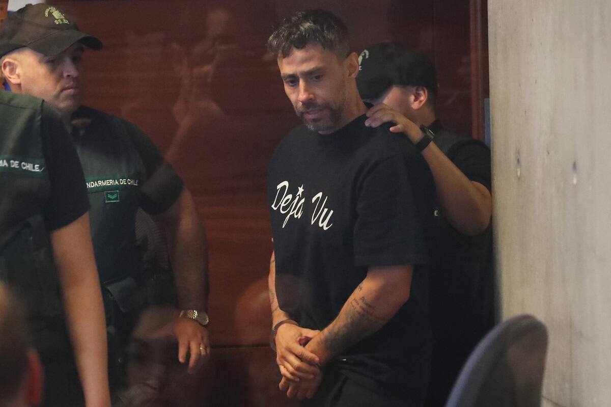 Jorge Valdivia formalizado. Foto: Agencia Aton.