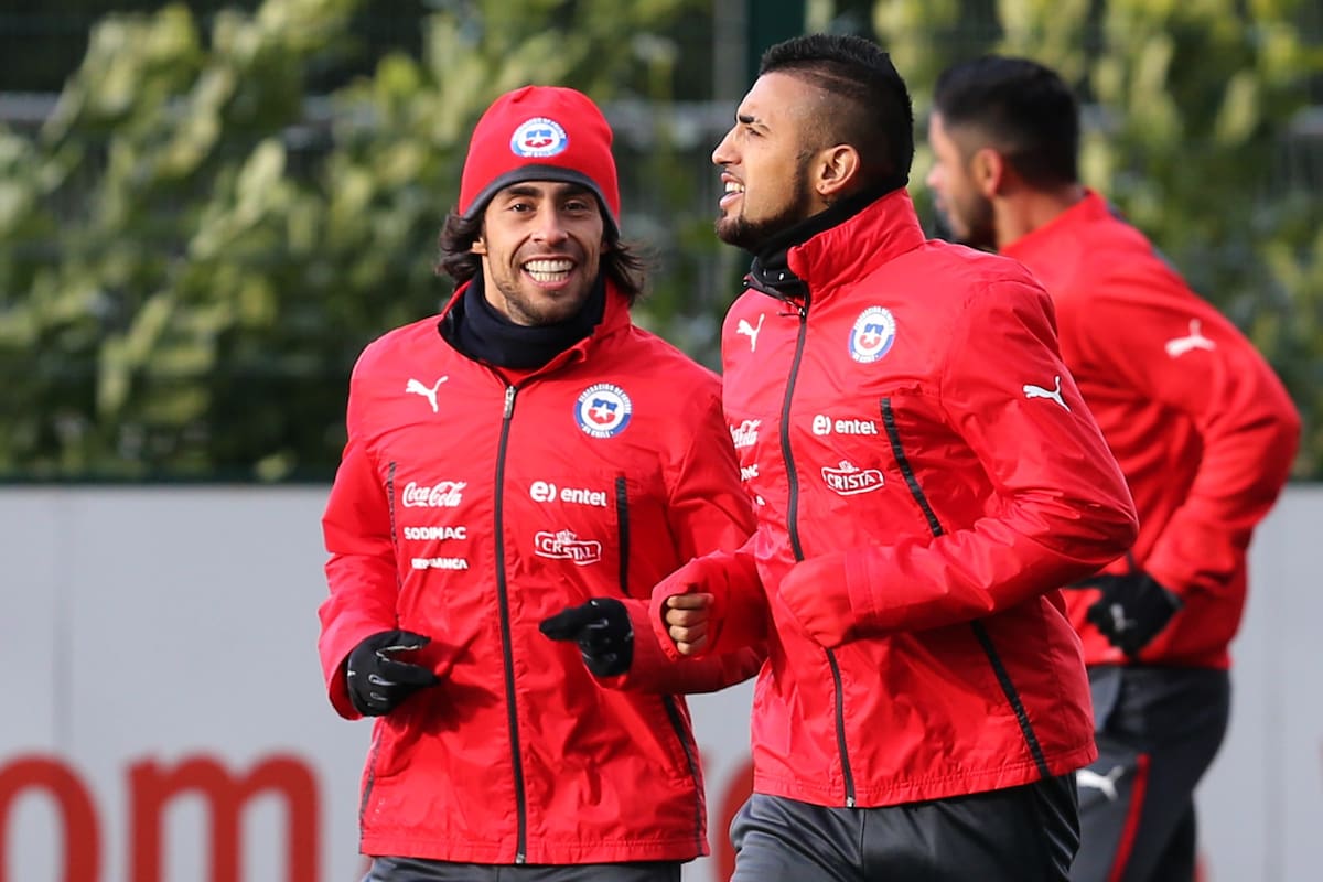 protagonistas de más de una indisciplina en la Selección Chilena. Foto: Agencia Aton/Archivo.