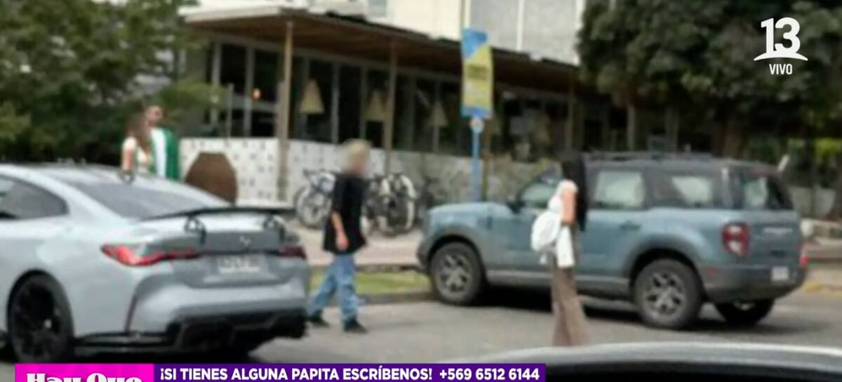 Jorge Valdivia se reunió con Daniela Aránguiz.