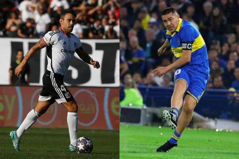 El Mago fue comparado con el astro del fútbol argentino.