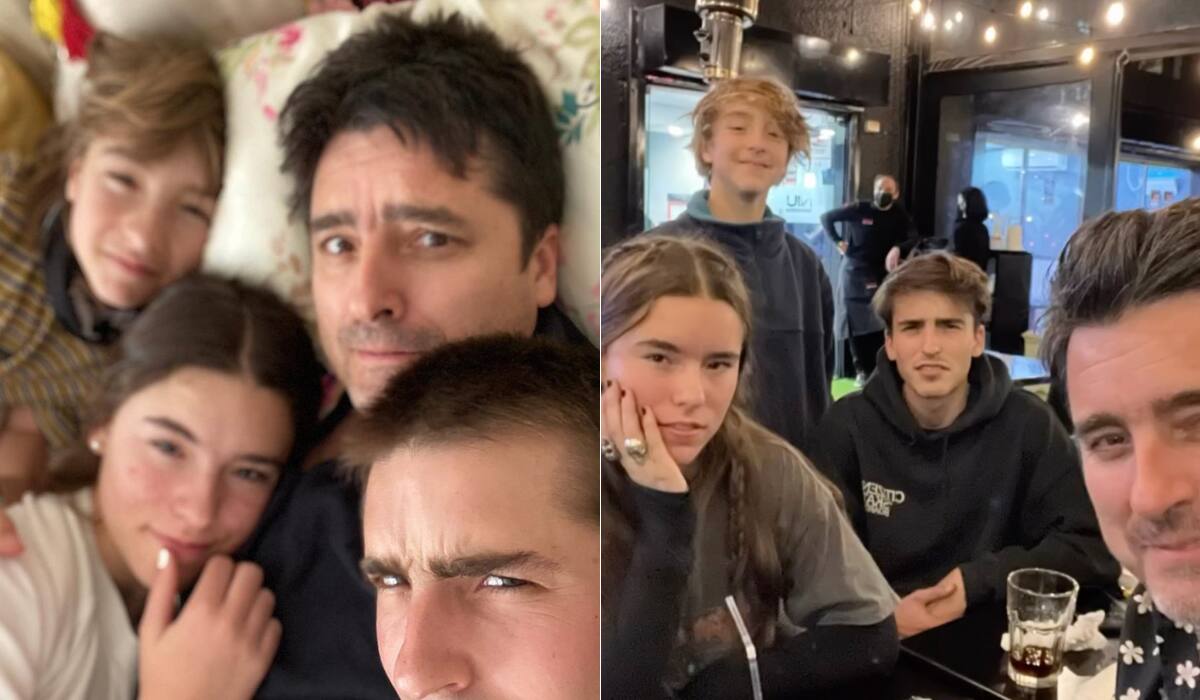 celebró el cumpleaños de su hijo menor.