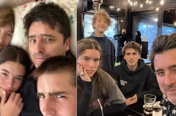 “El primero sin tu familia”: Jorge Zabaleta celebró el cumpleaños de su hijo menor con conmovedor mensaje