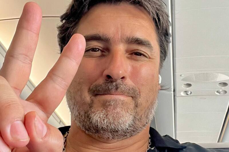 Jorge Zabaleta muestra su rutina de ejercicios.