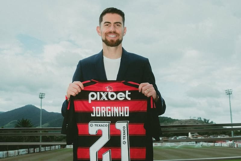 Jorginho, nueva incorporación de Flamengo. Foto: Instagram Jorginho.