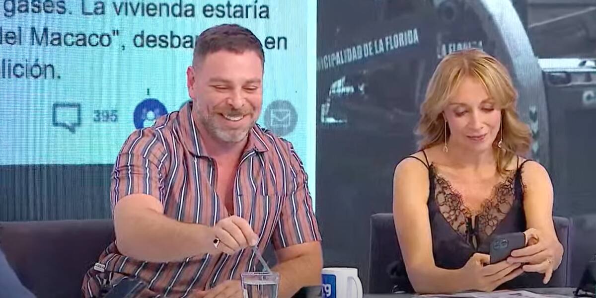 José Antonio Neme mató una mosca en vivo. Créditos: Mega.