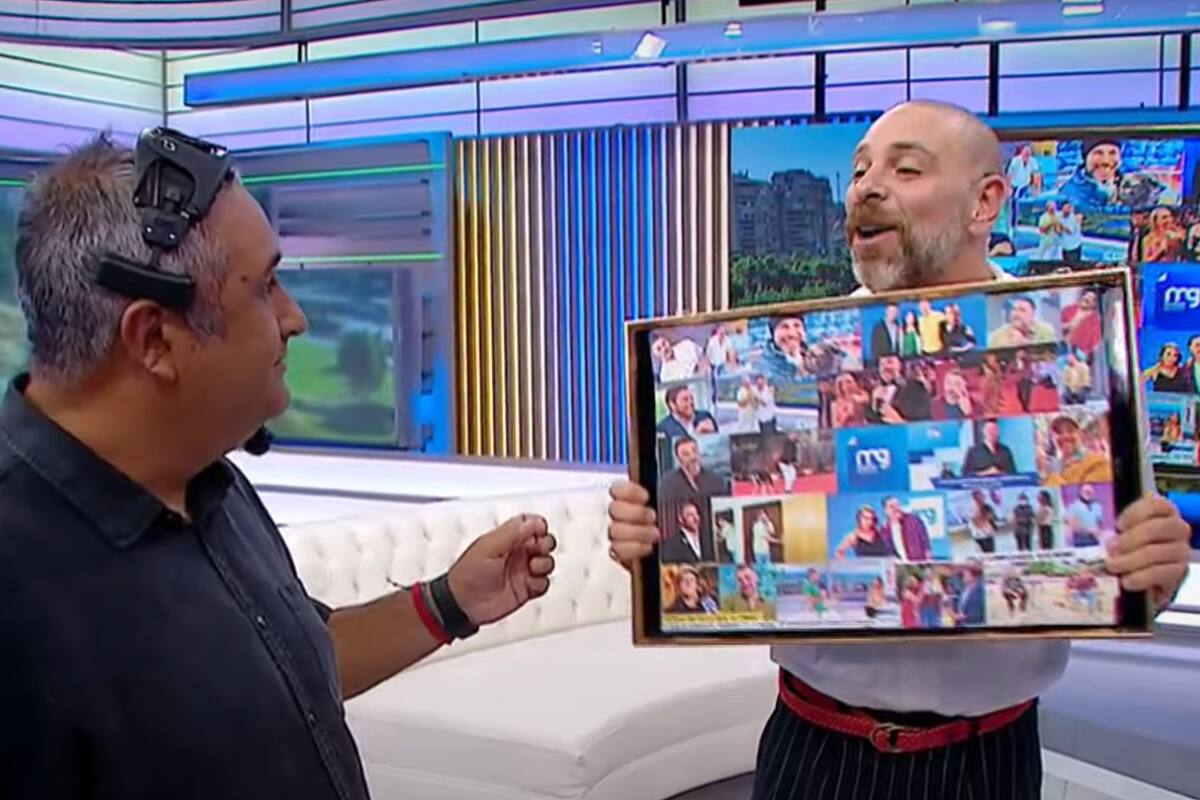 Tras su regreso a Mucho Gusto, el animador devolvió su regalo de despedida a la producción del programa.