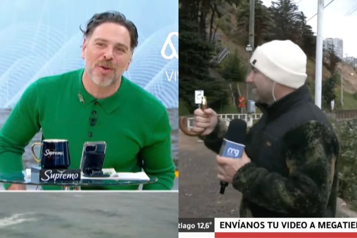 El animador se burló de Karim Butte.