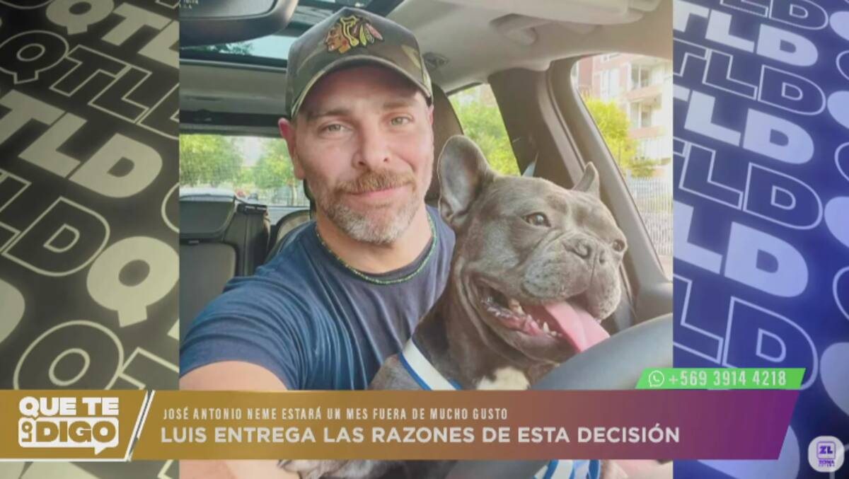 José Antonio Neme estará fuera de "Mucho Gusto" por un mes.