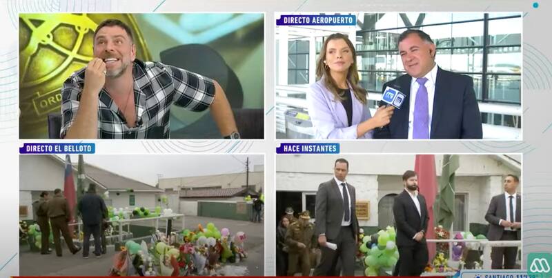 José Antonio Neme expresa su molestia ante palabras de Raúl Soto. Créditos: Mega.