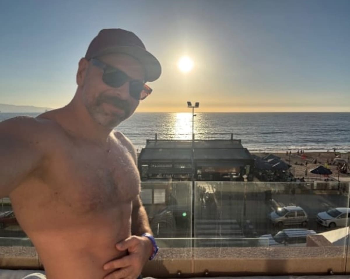 El periodista se prepara para animar el programa satélite del festival, Viva Viña. Créditos: Instagram