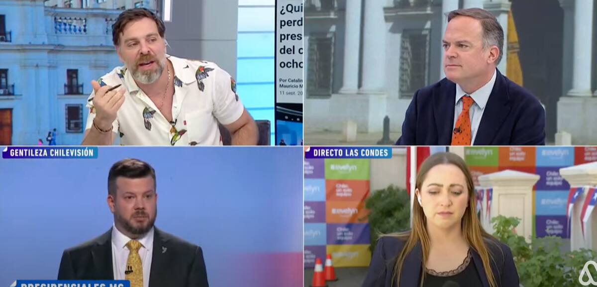 El periodista criticó sin filtro el debate en CHV.