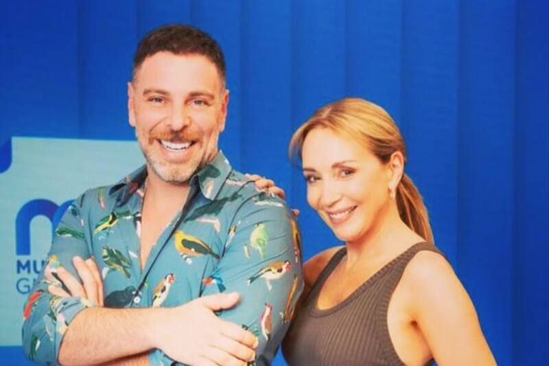 José Antonio Neme y Karen Doggenweiler en "Mucho Gusto" / Créditos: Instagram