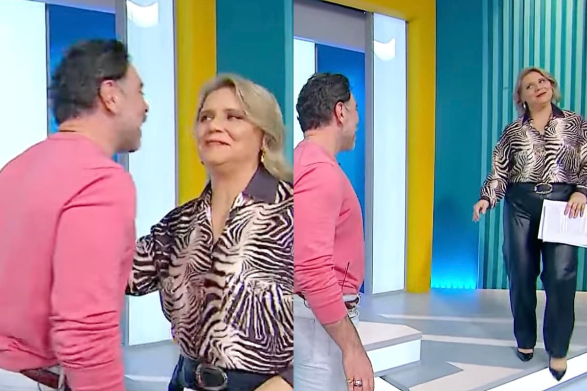 La broma del periodista que desconcertó a La Gringa.