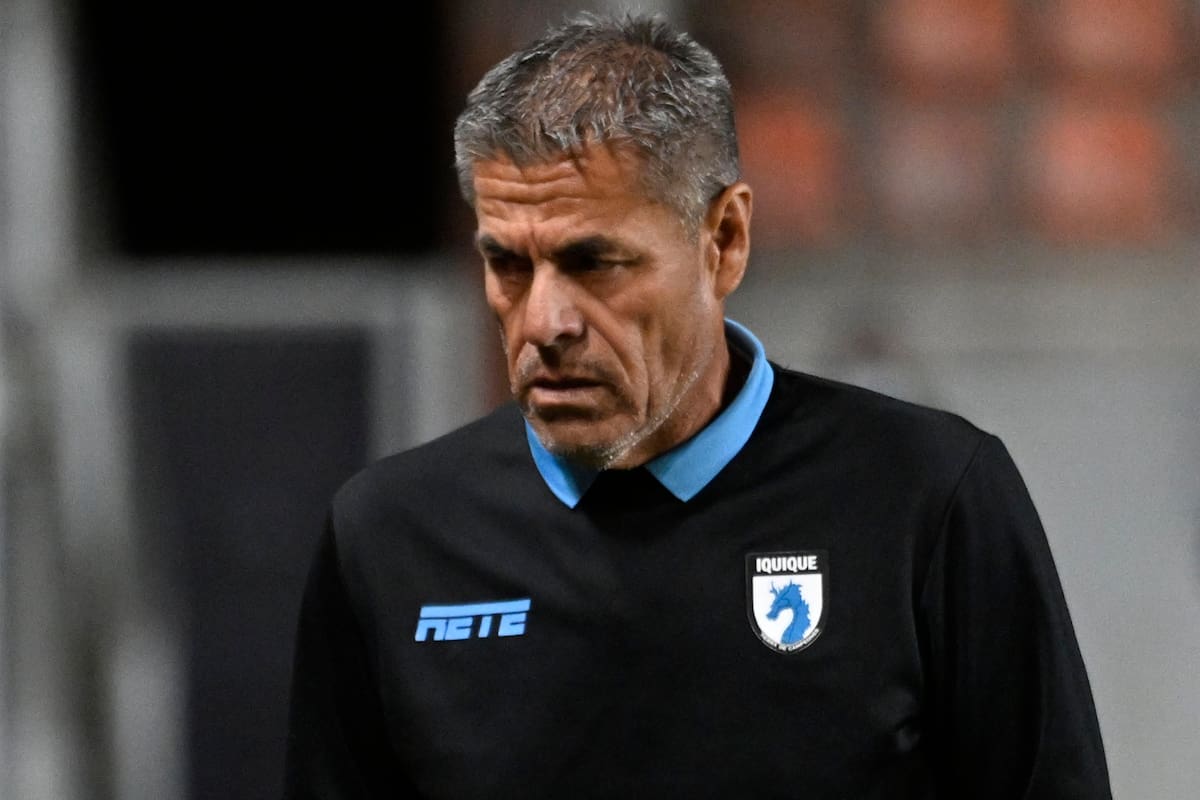 DT de Deportes Iquique. Foto: Agencia Aton.