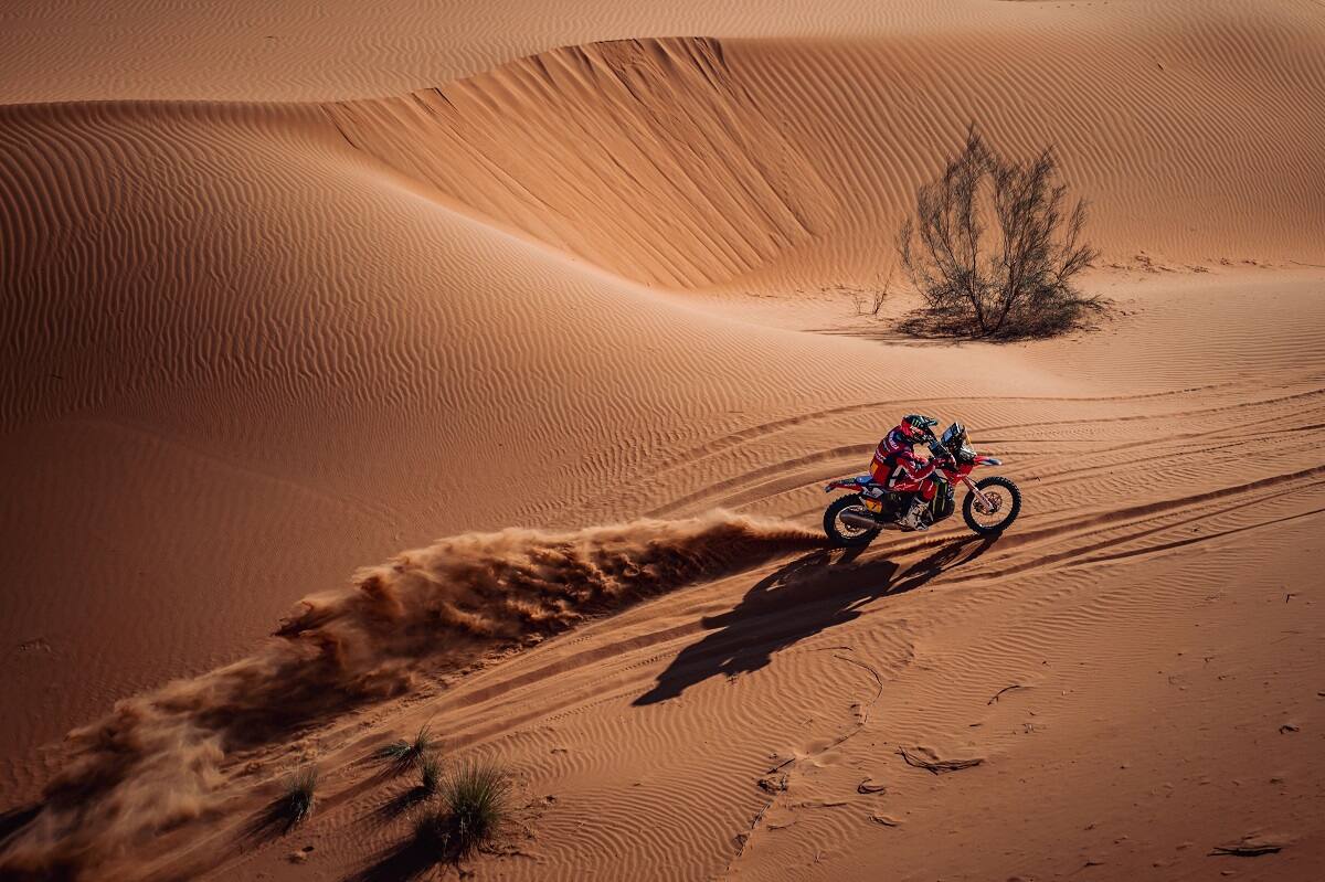 Uno de los chilenos que correrán en el Rally Dakar. Prensa HRC