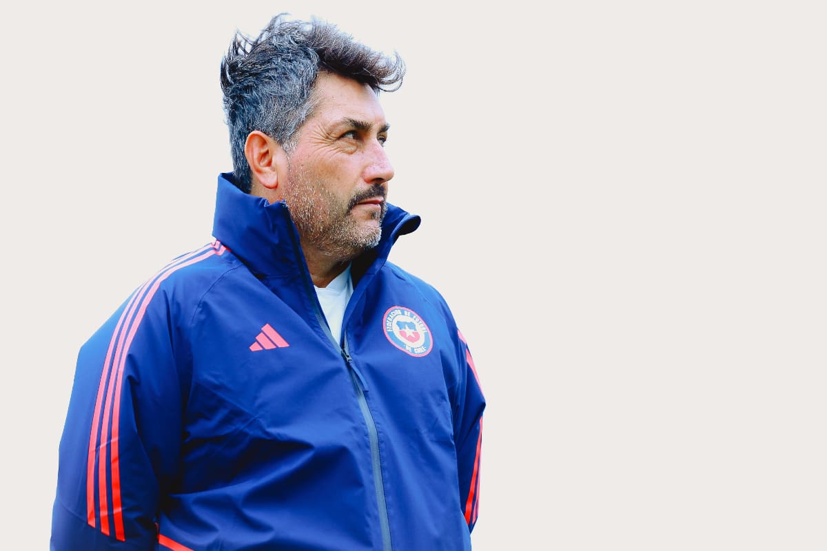 José Letelier dejó de ser el técnico de la Selección Femenina. Foto: Comunicaciones ANFP.
