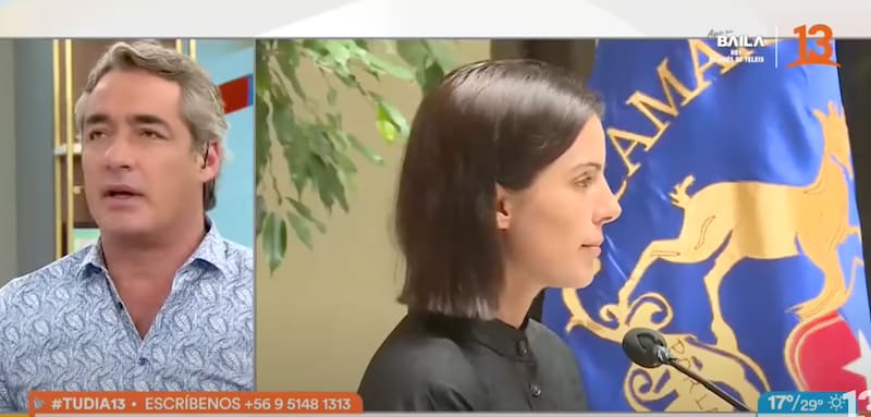 Repasó los dichos de Maite Orsini.