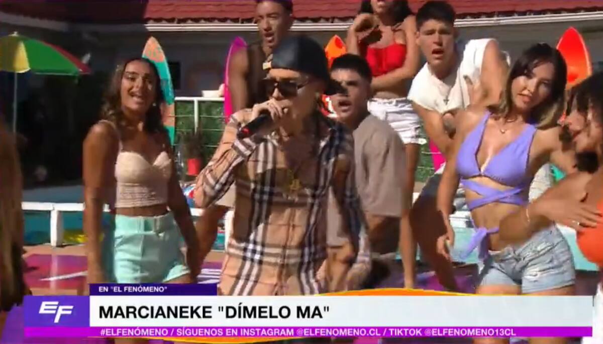 El deportista fue comparado con Ronny Dance en el nuevo programa de Canal 13. Créditos Captura: Youtube.