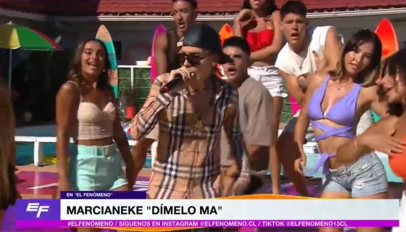 El deportista fue comparado con Ronny Dance en el nuevo programa de Canal 13. Créditos Captura: Youtube.