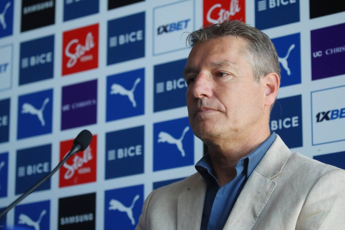 Gerente deportivo de Cruzados. Foto: Agencia Aton.