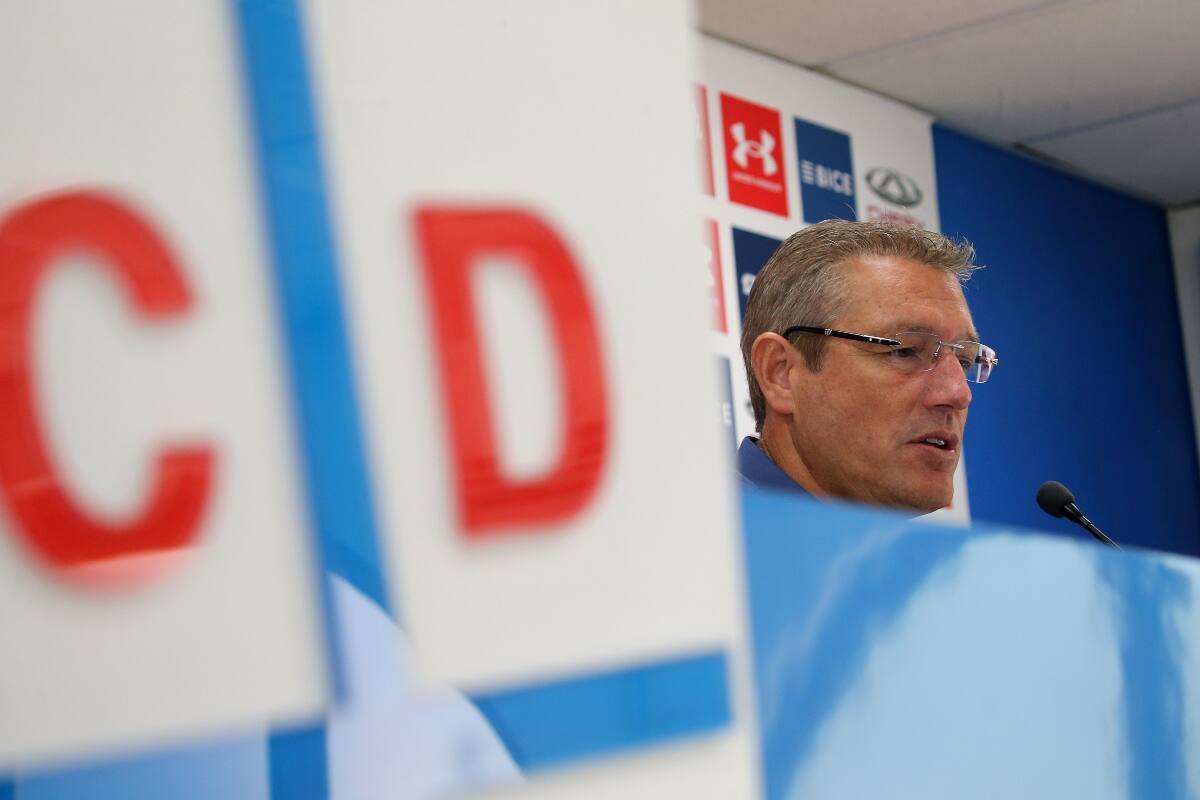 , gerente deportivo de Cruzados. Foto: Agencia Aton.