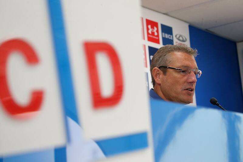 José María Buljubasich, gerente deportivo de Cruzados. Foto: Agencia Aton.