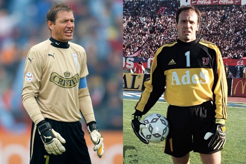 Ambos porteros coincidieron con Tomatín Rojas en el fútbol chileno.