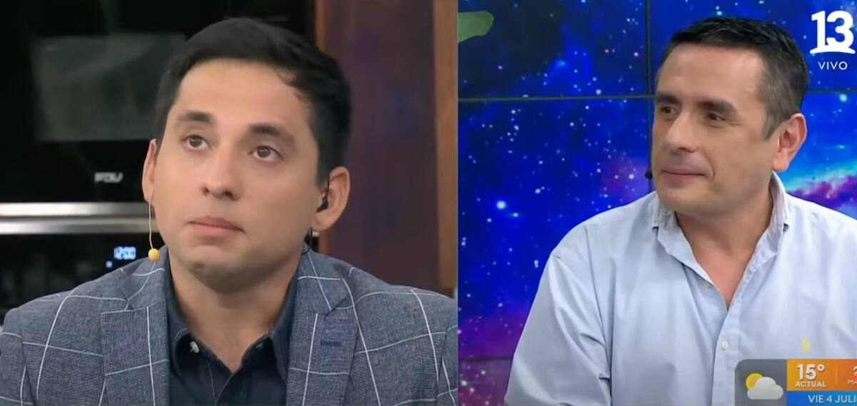 El periodista se emocionó hasta las lágrimas.