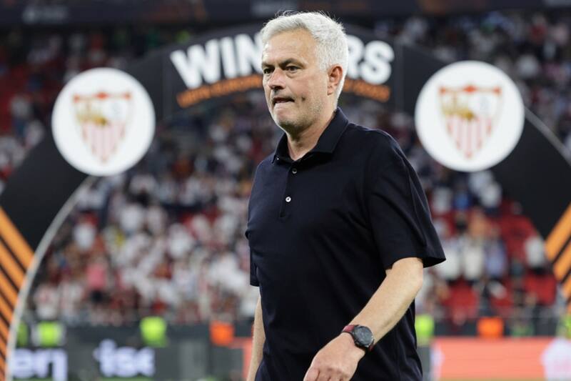 The Special One tuvo un momento de furia en la final de la Europa League.