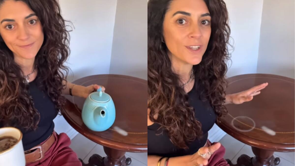 Restauradora de muebles enseña dos trucos infalibles para eliminar las marcas blancas de la madera: “La última fue la solución mágica”