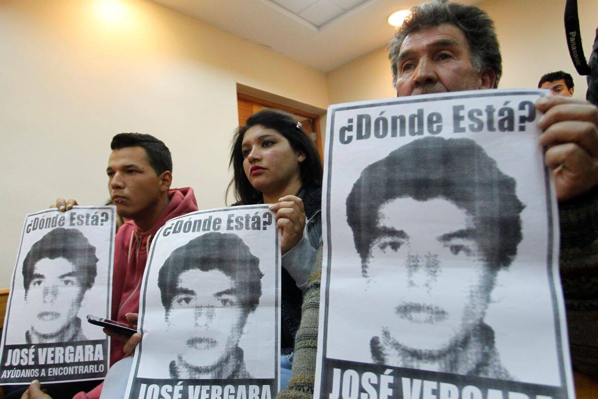 La CIDH acogió denuncia por desaparición forzosa del joven en Alto Hospicio. Foto: ATON.