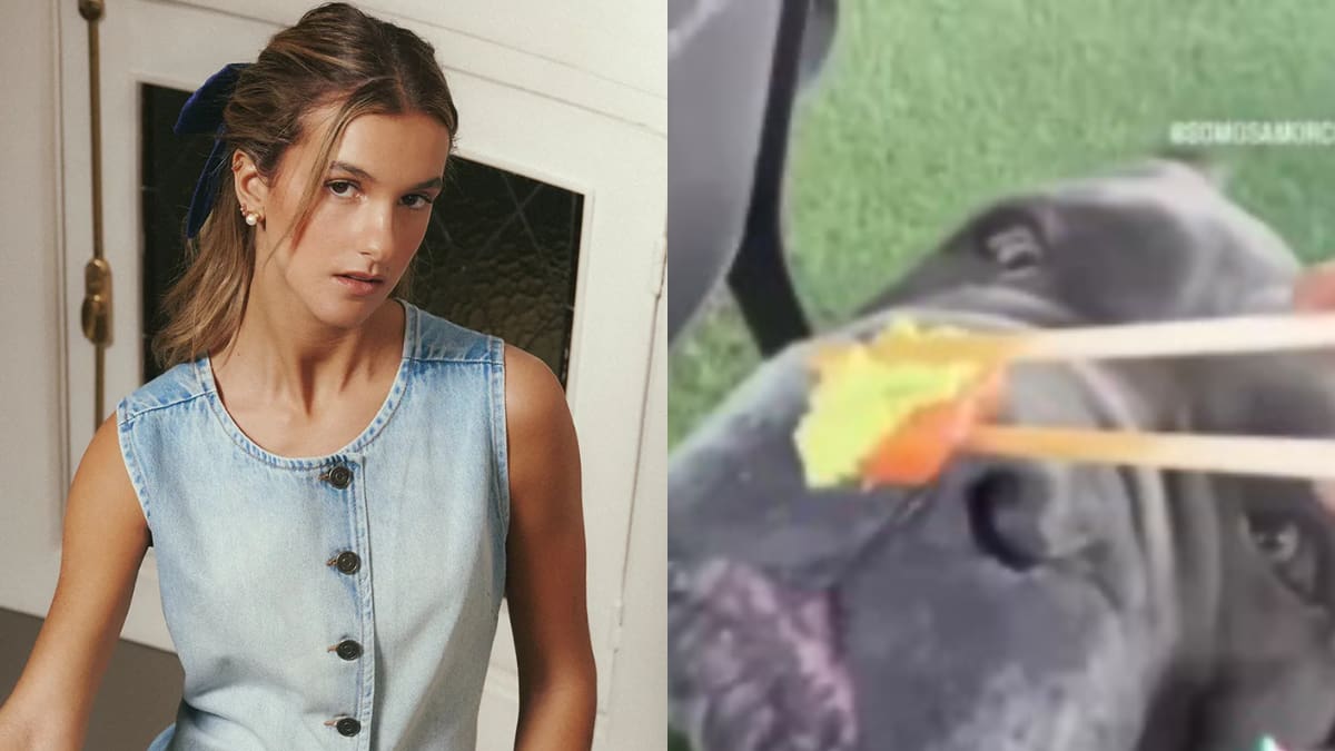 Quién es Josefa Sáez: la influencer y estudiante de derecho que causó indignación por darle wasabi a su perro