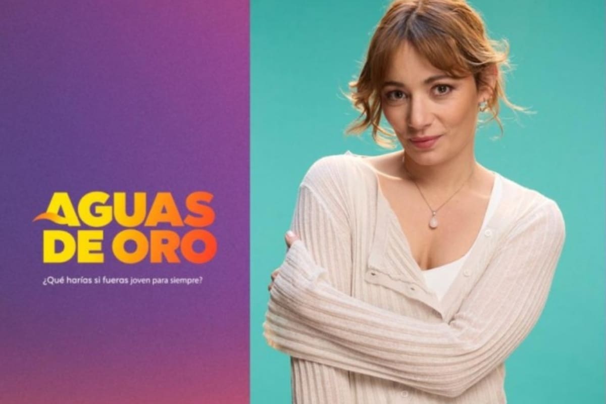 La actriz se refirió a su nuevo rol en Aguas de Oro.