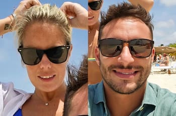 “Es la primera vez que una mujer me pide pololeo”: Francesco Gazzellla presenta a su polola, Josefina Riveros