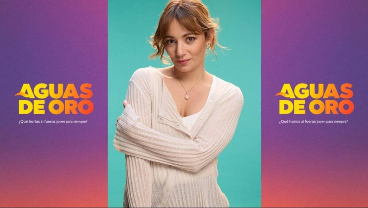 es parte del elenco de Aguas de Oro.