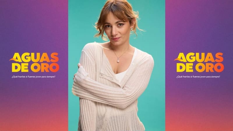 es parte del elenco de Aguas de Oro.