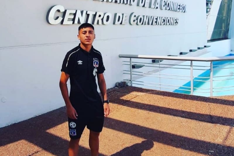 El delantero en su paso por Colo Colo.