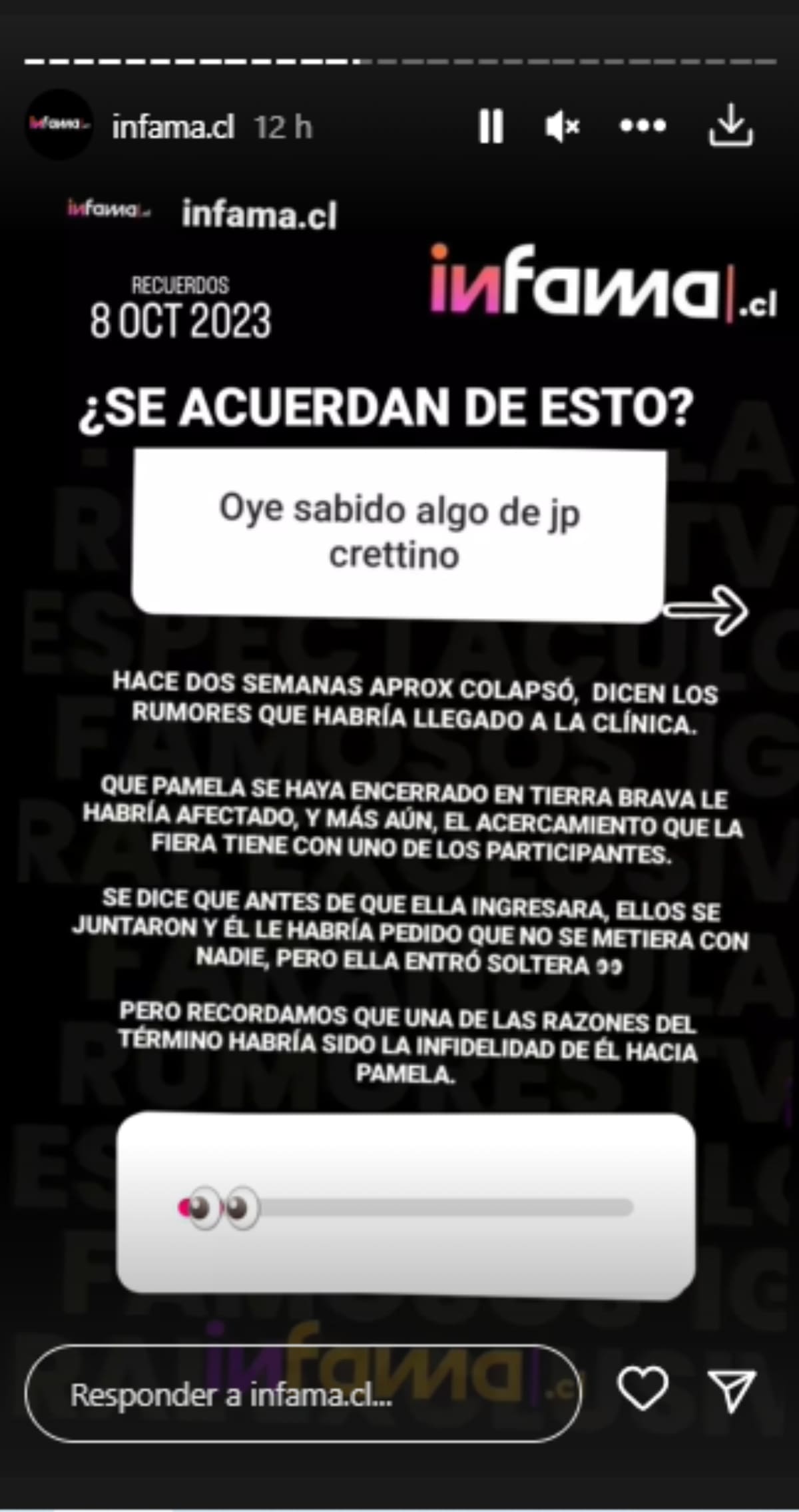 Aseguran que Jean Philippe Cretton está hospitalizado y su estado es delicado