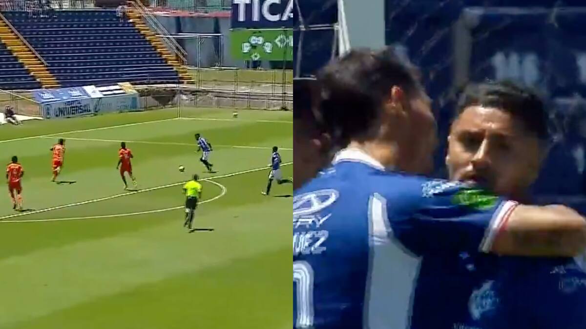 VIDEO | Juan Carlos Gaete vuelve a marcar en Centroamérica: caño al portero tras este misil